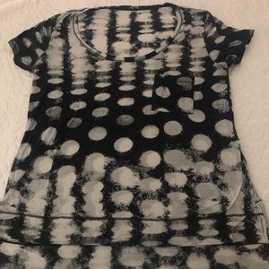 Lululemon polka dot thin tee